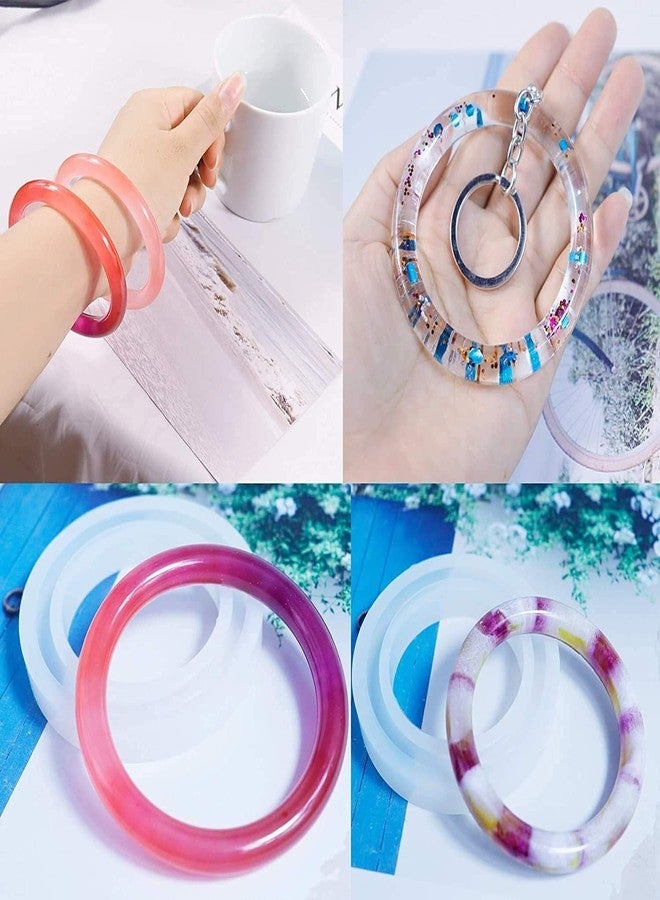 IRIKA Handmade Bangle Craft Kit | DIY Resin Art Set with Mold, Inks & Epoxy Resin - Image 4